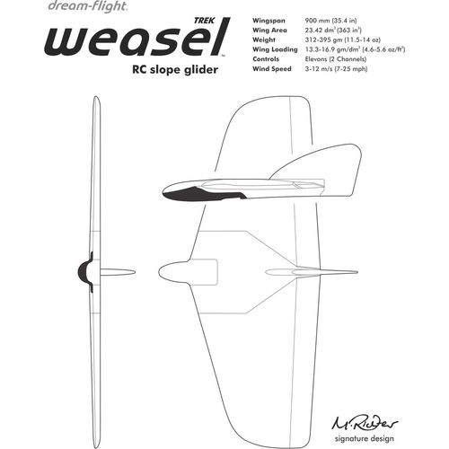 WEASEL TREK EPO ARF DREAMFLIGHT