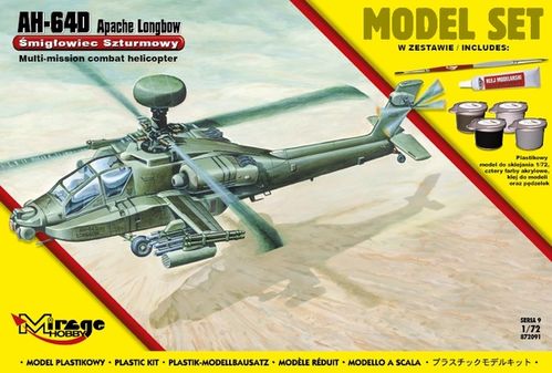 AH-64D APACHE 1/72 STARTER SET MIRAGE
