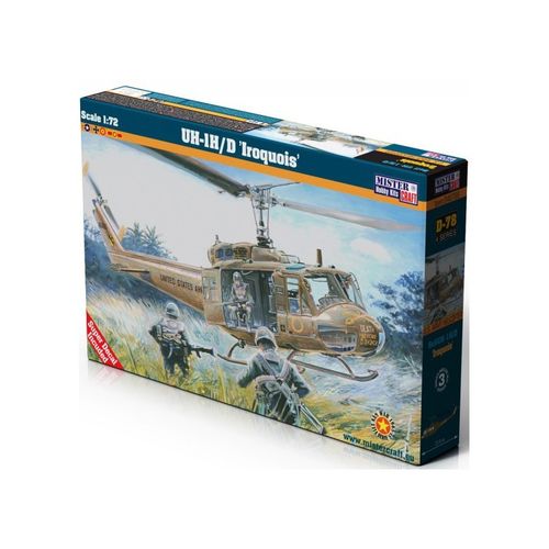 BELL UH-1H/D HUEY 1/72 MISTER CRAFT CALCAS ESPAOLAS