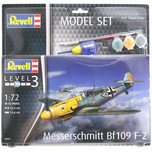 MESSERSCHMITT BF109 F2 1/72 REVELL 