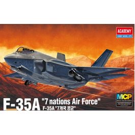 F-35A LIGHTNING 7 NATIONS AIRFORCE 1/72 ACADEMY