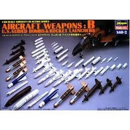 ARMAMENTO AVIONES USA  SET B 1/48 HASEGAWA