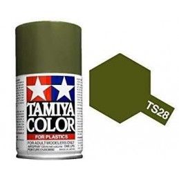 TS-28 VERDE OLIVA 2 OLIVE DRAB SPRAY TAMIYA