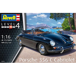 PORSCHE 356 C CONVERTIBLE 1/16 REVELL