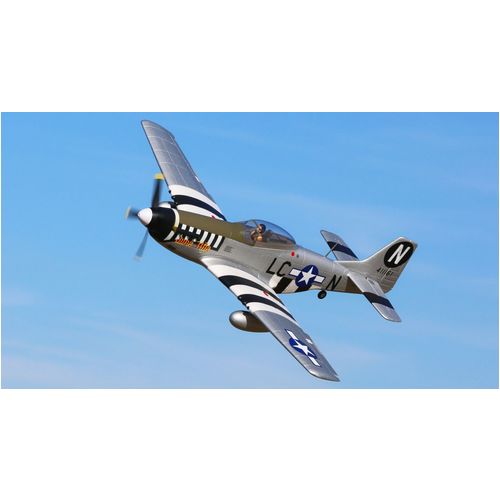 P-51D MUSTANG 1.2m BNF CON AS3X EFLITE