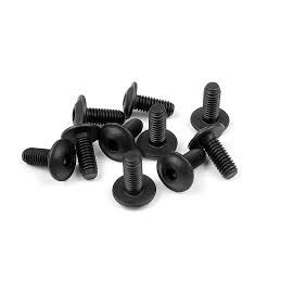 TORNILLOS ROSCACHAPA FLANGED 3X4MM ALLEN  VRX RIVERHOBBY