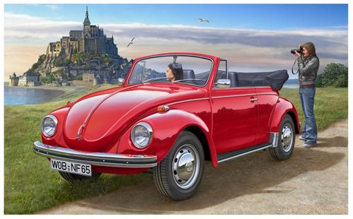 VW BEETLE 1500 CABRIO '70  1/24 REVELL STARTER SET