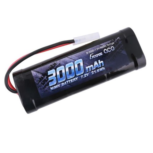 BATERIA NIMH 3000MAH 7.2V TAMIYA GENS ACE