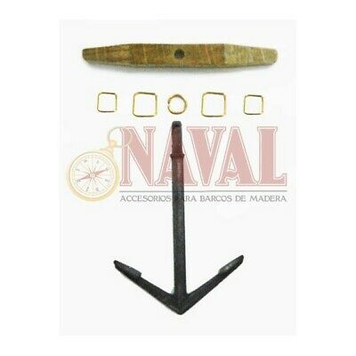 ANCLA ESPAÑOLA METAL 50MM NAVAL