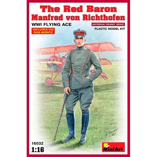 FIGURA BARON ROJO M.v Richthofen.WW1 1/16 MINIART
