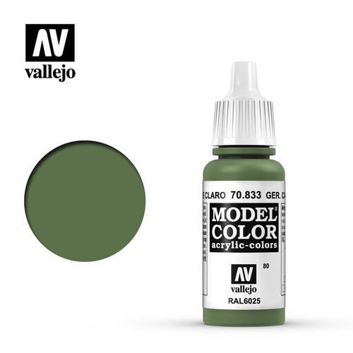 UNIFORME ALEMAN VERDE CLARO P80 17ML MODELCOLOR VALLEJO