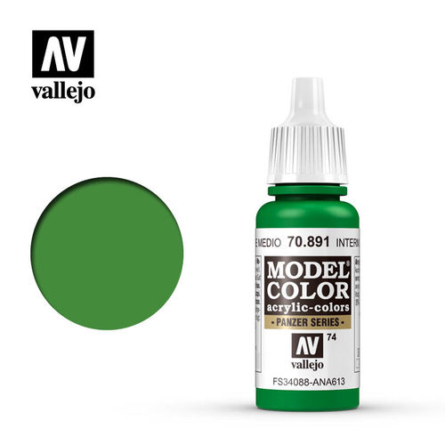 VERDE MEDIO P74 17ML MODELCOLOR VALLEJO