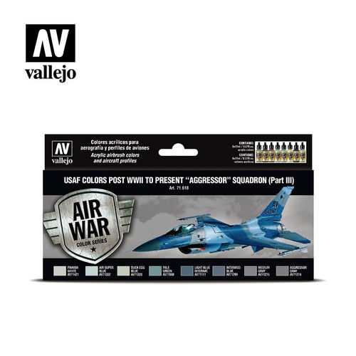 USAF POST WWII AGRESSOR MODELAIR SET VALLEJO