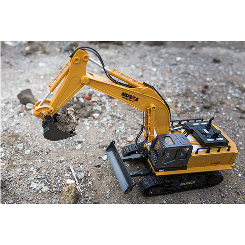 EXCAVADORA 1/16 RTR HUINA 11 CANALES