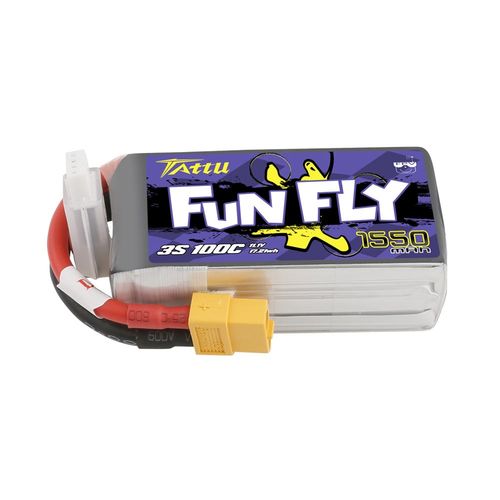 LIPO 1550MAH 3S 100C 11.1V FUNFLY TATTU GENSACE