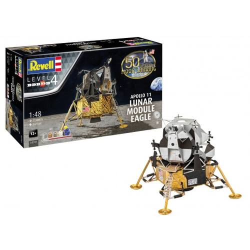 EAGLE MODULO LUNAR APOLO 11 1/48 REVELL