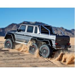 TRX-6 MERCEDES G63 AMG 6X6 PLATA TRAXXAS