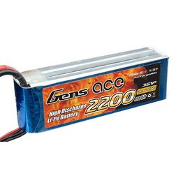 LIPO 2200MAH 3S 45C 11.1V DEANS GENSACE