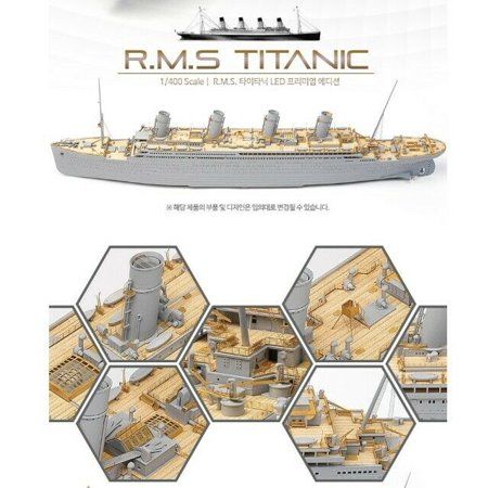 TITANIC 1/400 PREMIUM EDITION CON LEDS ACADEMY