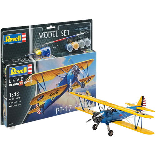 STEARMAN PT-17 KAYDET 1/48 STARTER SET REVELL