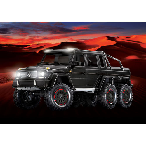 TRX-6 MERCEDES G63 AMG6X6 NEGRO TRAXXAS