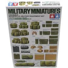 SET EQUIPO MILITAR ACTUAL US 1/35 TAMIYA