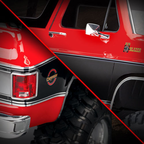 CHEVY K5 BLAZER XL5 ROJO TRX4 TRAXXAS
