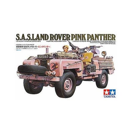 LAND ROVER "PANTERA ROSA" S.A.S. 1/35 TAMIYA