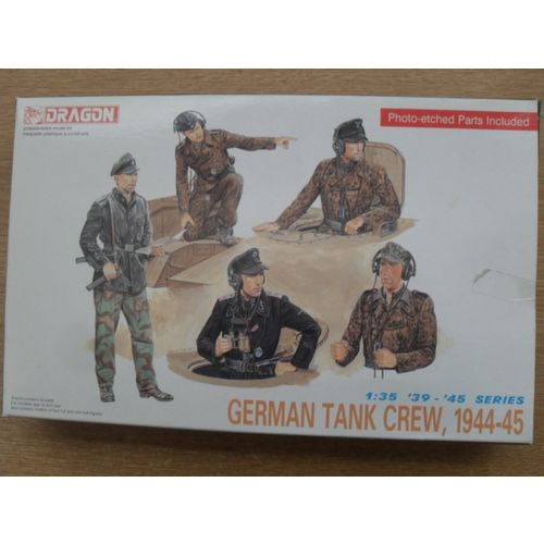 TRIPULACION TANQUE  WAFFEN SS 1944-1945 1/35 DRAGON