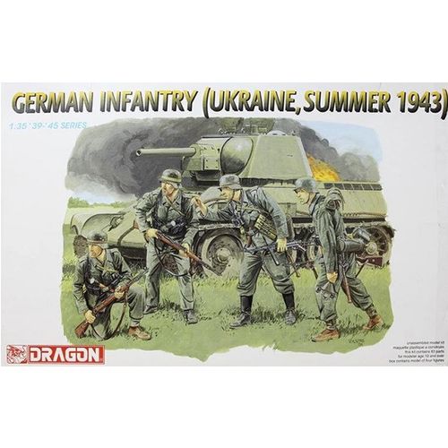 INFANTERIA ALEMANA UCRANIA 1943 1/35 DRAGON