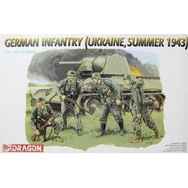 INFANTERIA ALEMANA UCRANIA 1943 1/35 DRAGON