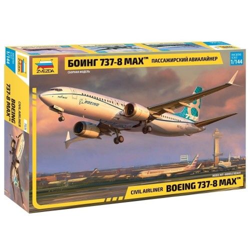 BOEING 737 MAX 8 1/144 ZVEZDA