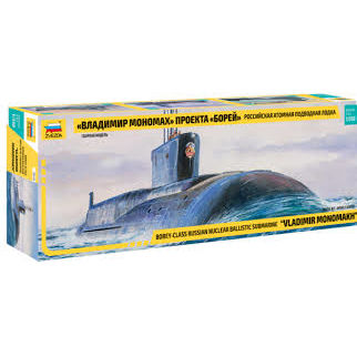 SUBMARINO NUCLEAR VLADIMIR MONOMAKH SOVIETICO 1/350 ZVEZDA