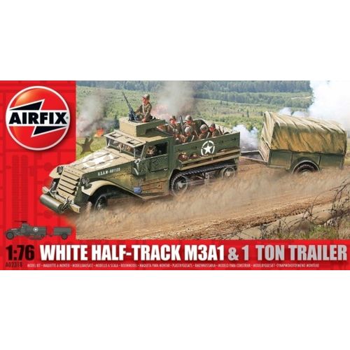 SEMIORUGA M3 WWII 1/76 AIRFIX