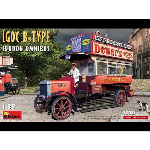 CAMION LGOC B-TYPE LONDON OMNIBUS 1/35 MINIART