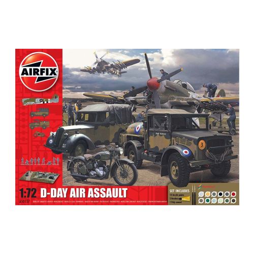 SET ASALTO AEREO D-DAY 1/72 DIORAMA AIRFIX