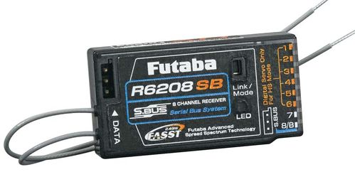 RECEPTOR R-6208SB (8CH) 2,4GHz BUS FUTABA