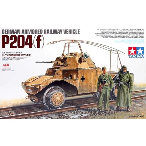 P204 F VEHICULO BLINDADO PARA VIAS ALEMAN 1/35 TAMIYA