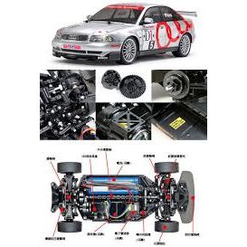 AUDI A4 QUATTRO TOURING TT01E KIT RC 1/10 TAMIYA