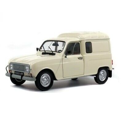 RENAULT 4L F4 BLANCO CREMA 1975 1/18 SOLIDO