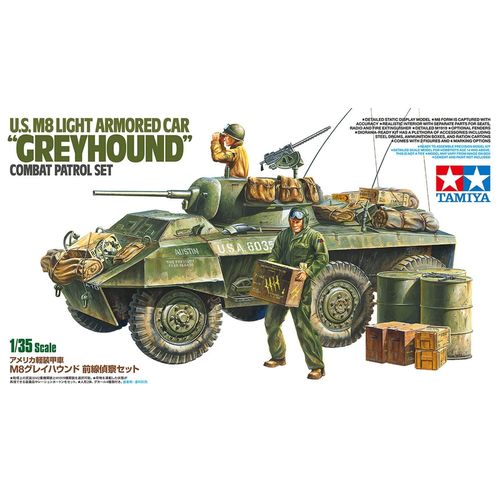 M8 GREYHOUND BLINDADO LIGERO 1/35 TAMIYA