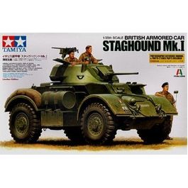 STAGHOUND CARRO BLINDADO BRITANICO WWII 1/35 TAMIYA