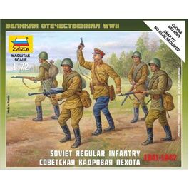 INFANTERIA REGULAR SOVIETICA 1941-42 1/72 ZVEZDA