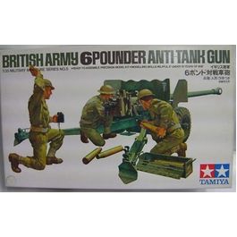 ANTITANQUE BRITANICO 6PDR 1/35 TAMIYA