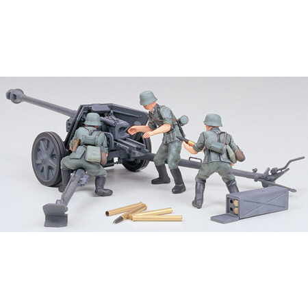 ANTITANQUE ALEMAN 75MM PAK40 1/35 TAMIYA