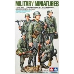 INFANTERIA ALEMANA MID WWII 1/35 TAMIYA