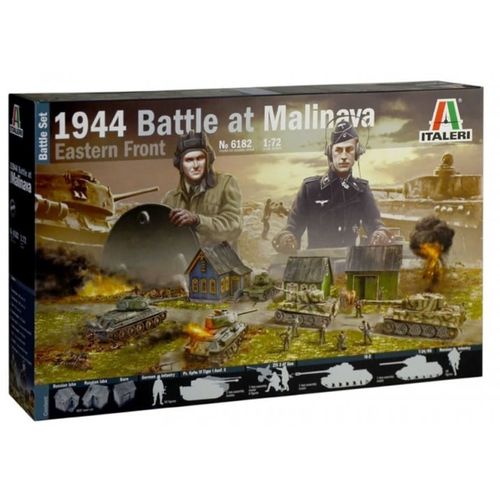 BATALLA DE MALINAVA 1944 DIORAMA SET 1/72 ITALERI