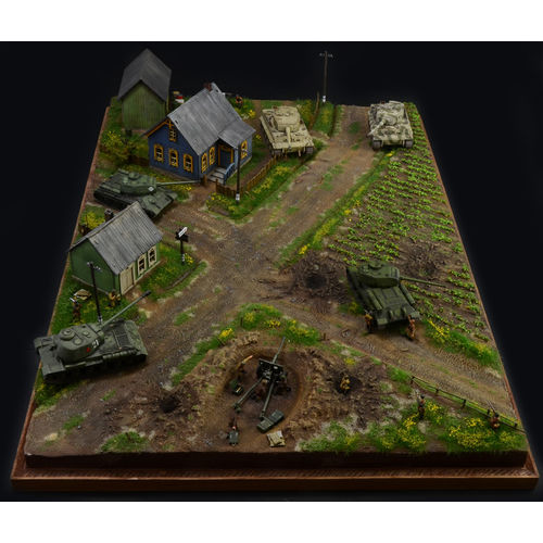 BATALLA DE MALINAVA 1944 DIORAMA SET 1/72 ITALERI