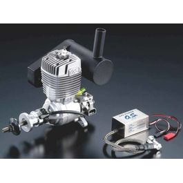 MOTOR GASOLINA GT33 CON SILENCIADOR F-5040 OS ENGINE