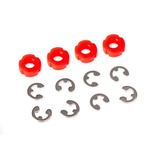 PISTON DAMPER ROJO 4 UDS TRAXXAS